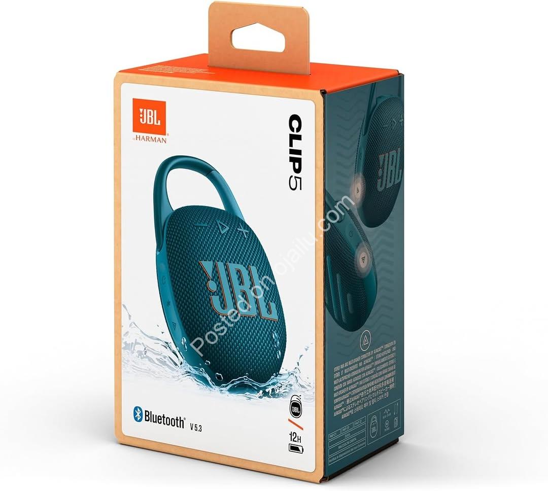 JBL Clip 5: Tiny Titan, Epic Bass & Adventure-Ready Sound!