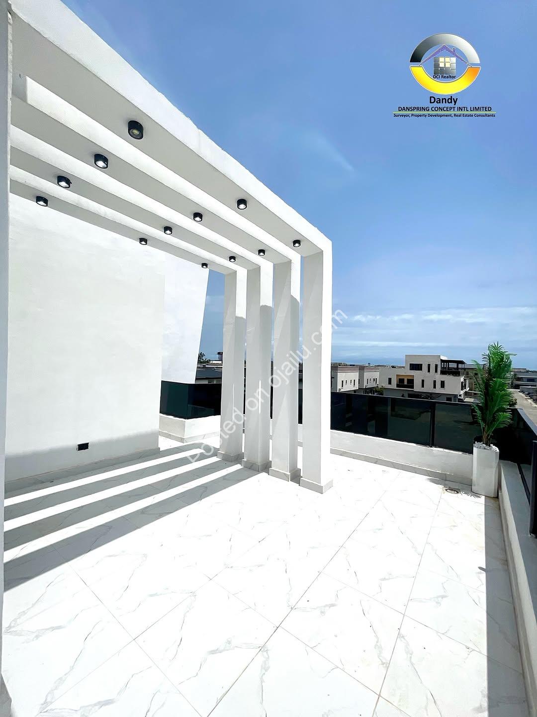 Cinematic 5-Bed Duplex with Rooftop Gym & Cinema