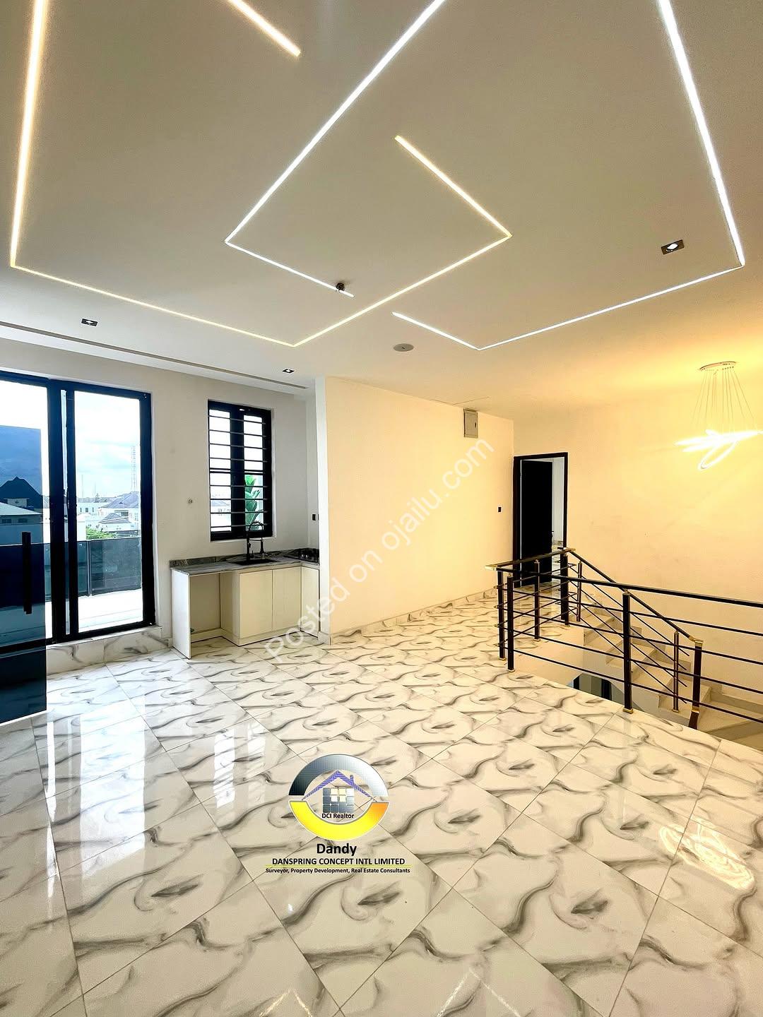 Cinematic 5-Bed Duplex with Rooftop Gym & Cinema