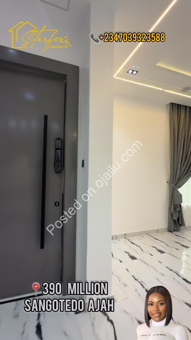 Sangotedo’s Ultimate Smart Home: 5-Bedroom Duplex with Resort-Style Pool