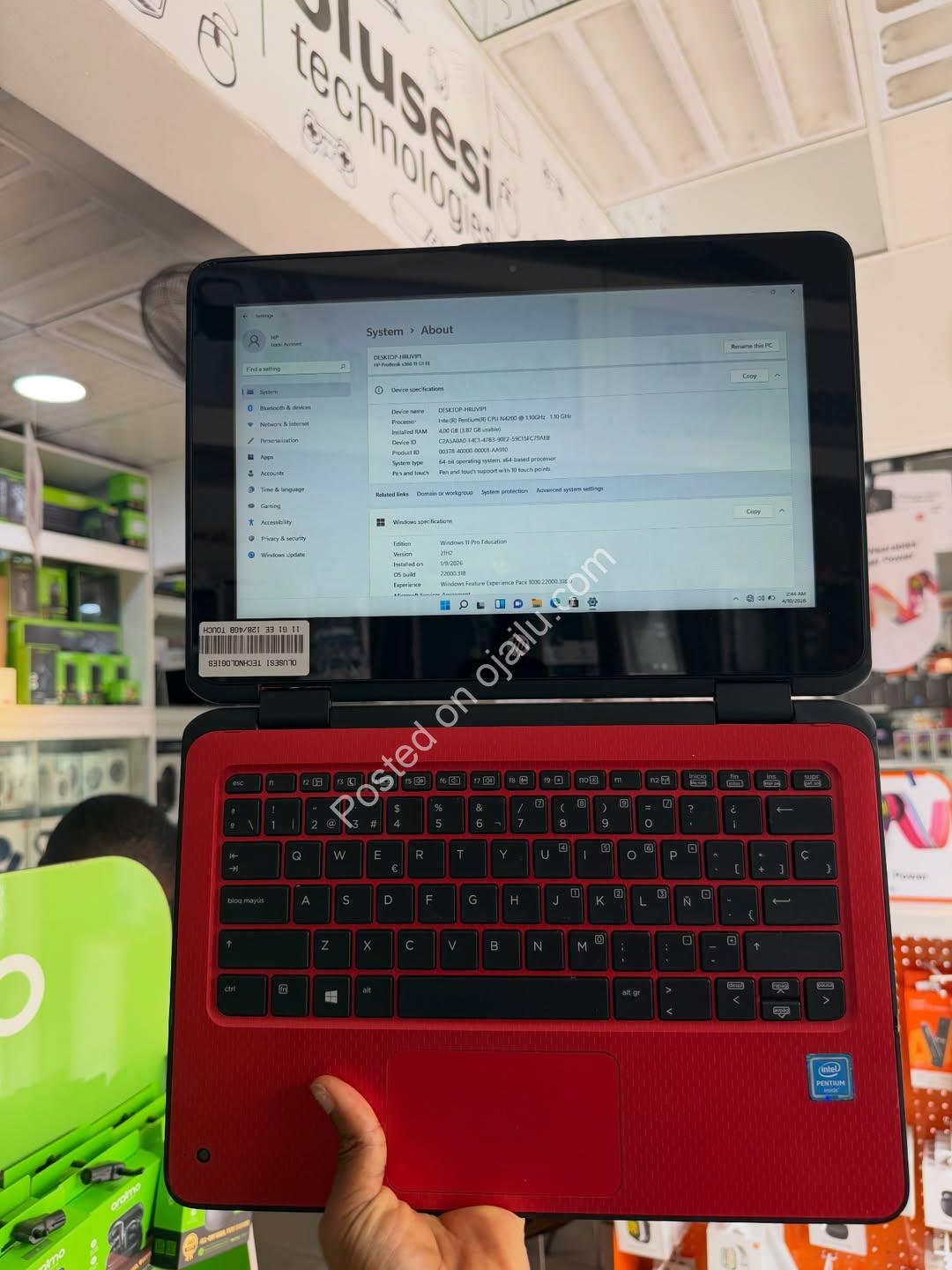 Unleash Versatility: HP ProBook Convertible Touchscreen Laptop