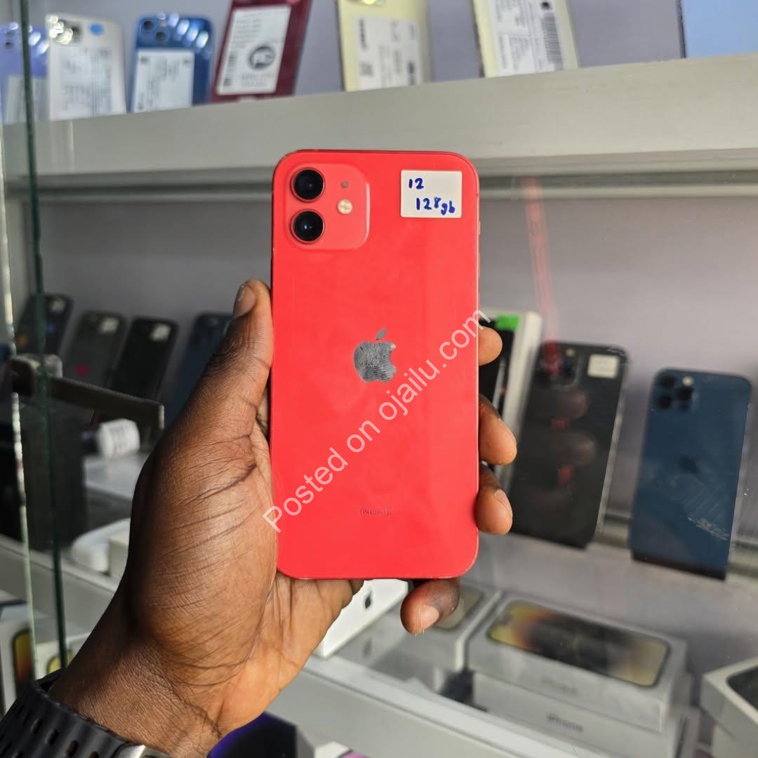 Stunning Red iPhone 12 | 100% Battery | Free Gifts!