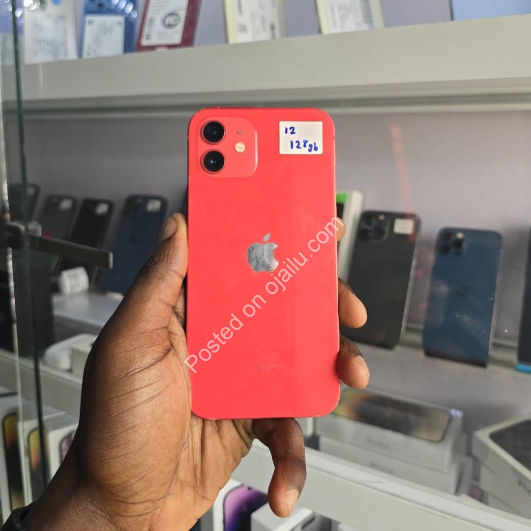 Stunning Red iPhone 12 | 100% Battery | Free Gifts!