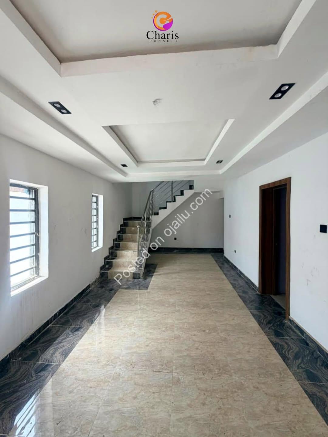 Elegant 4-Bedroom Duplex with BQ in Agodi GRA