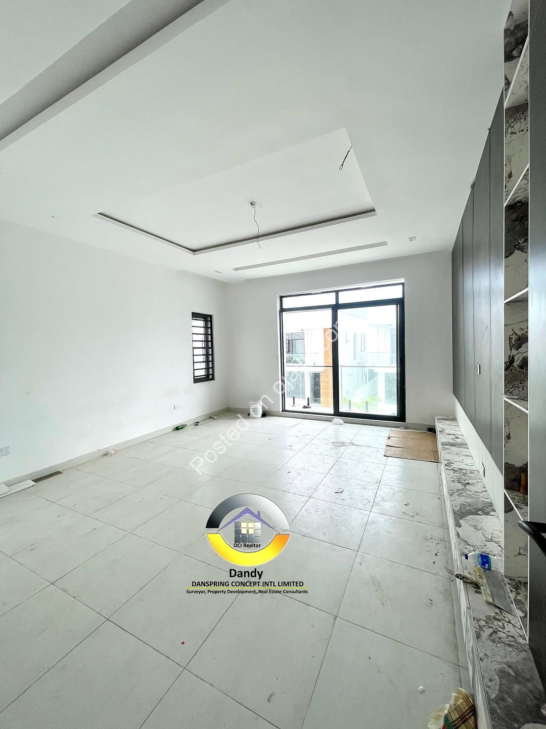 Lekki’s Newest Contemporary 4-Bedroom with BQ & Luxury Finishes