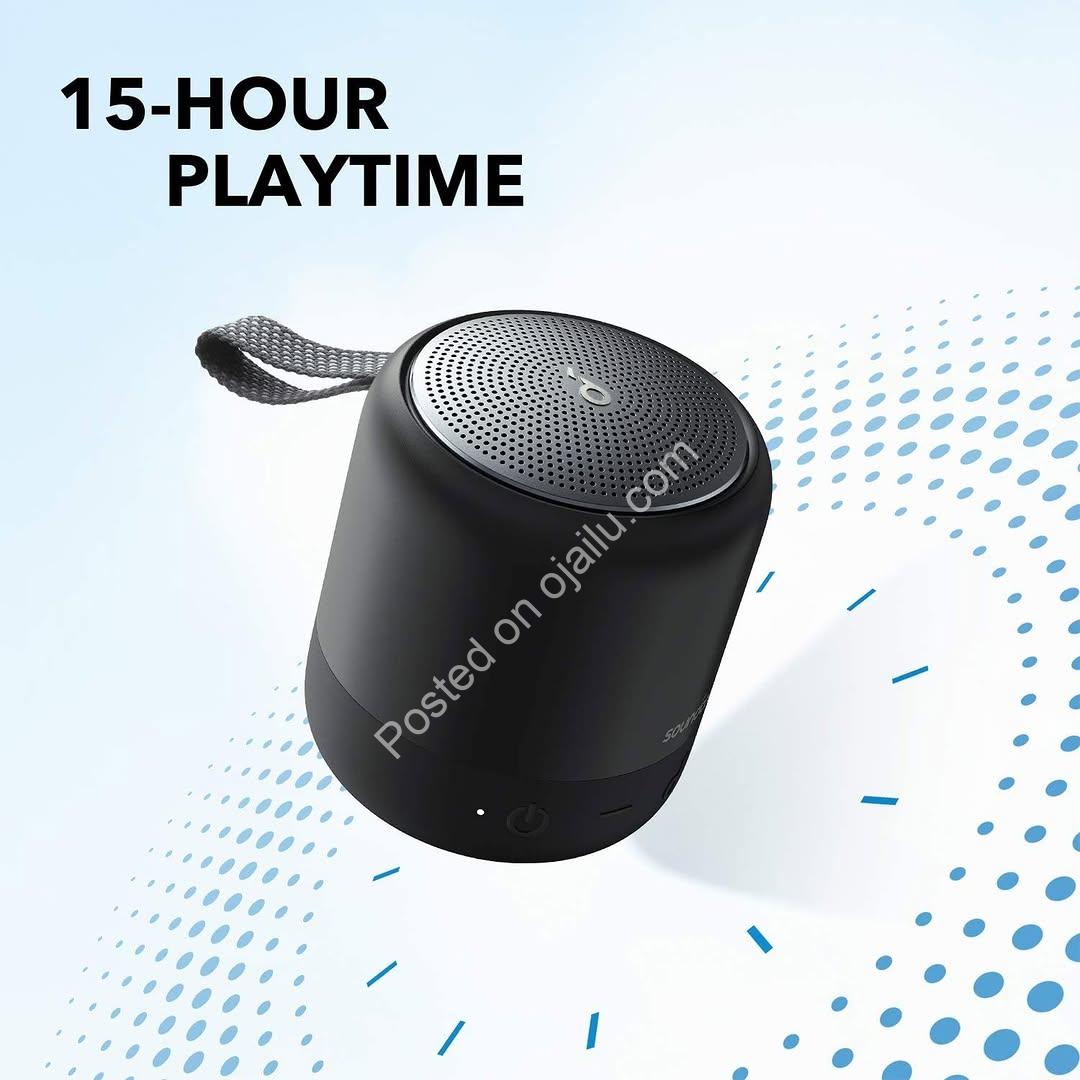 Anker Soundcore Mini 3: 360° Bass & 15-Hour Party Power