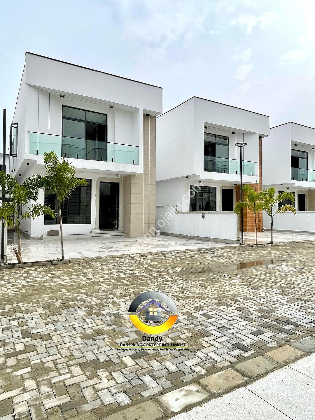 Lekki’s Newest Contemporary 4-Bedroom Estate with BQ