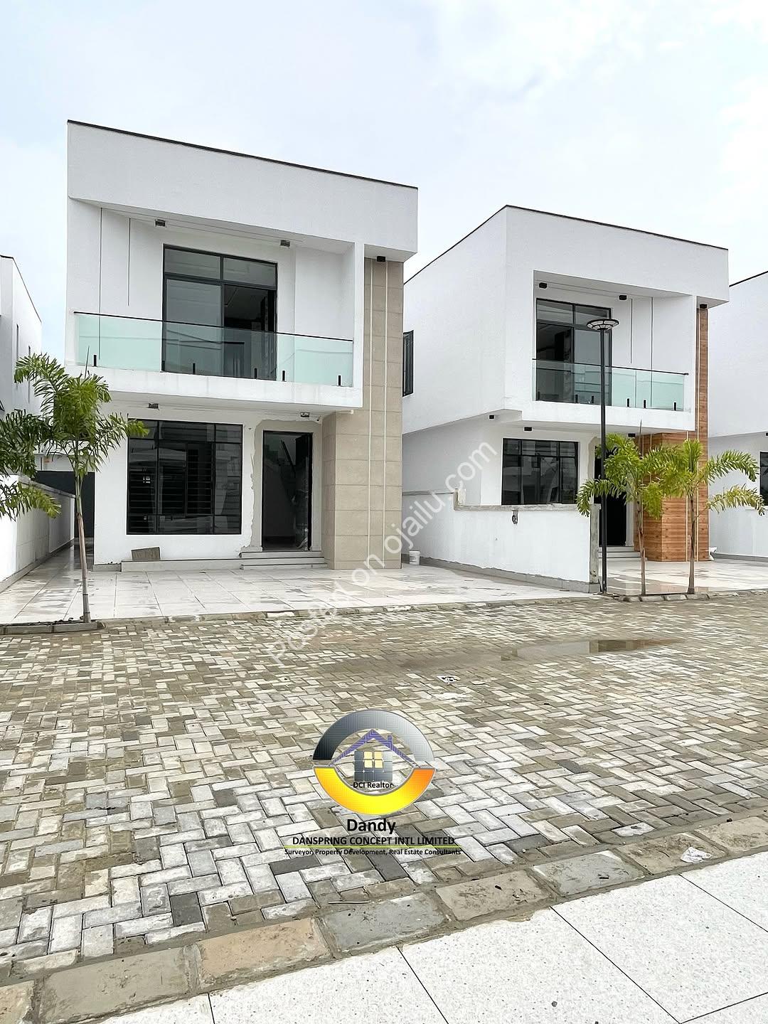 Lekki’s Newest Contemporary 4-Bedroom Estate with BQ