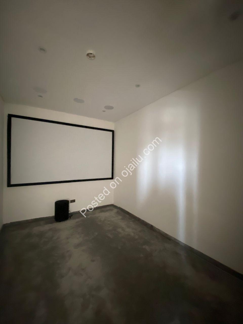 Lagos Opulence: 4BR Poolside Estate with Cinema