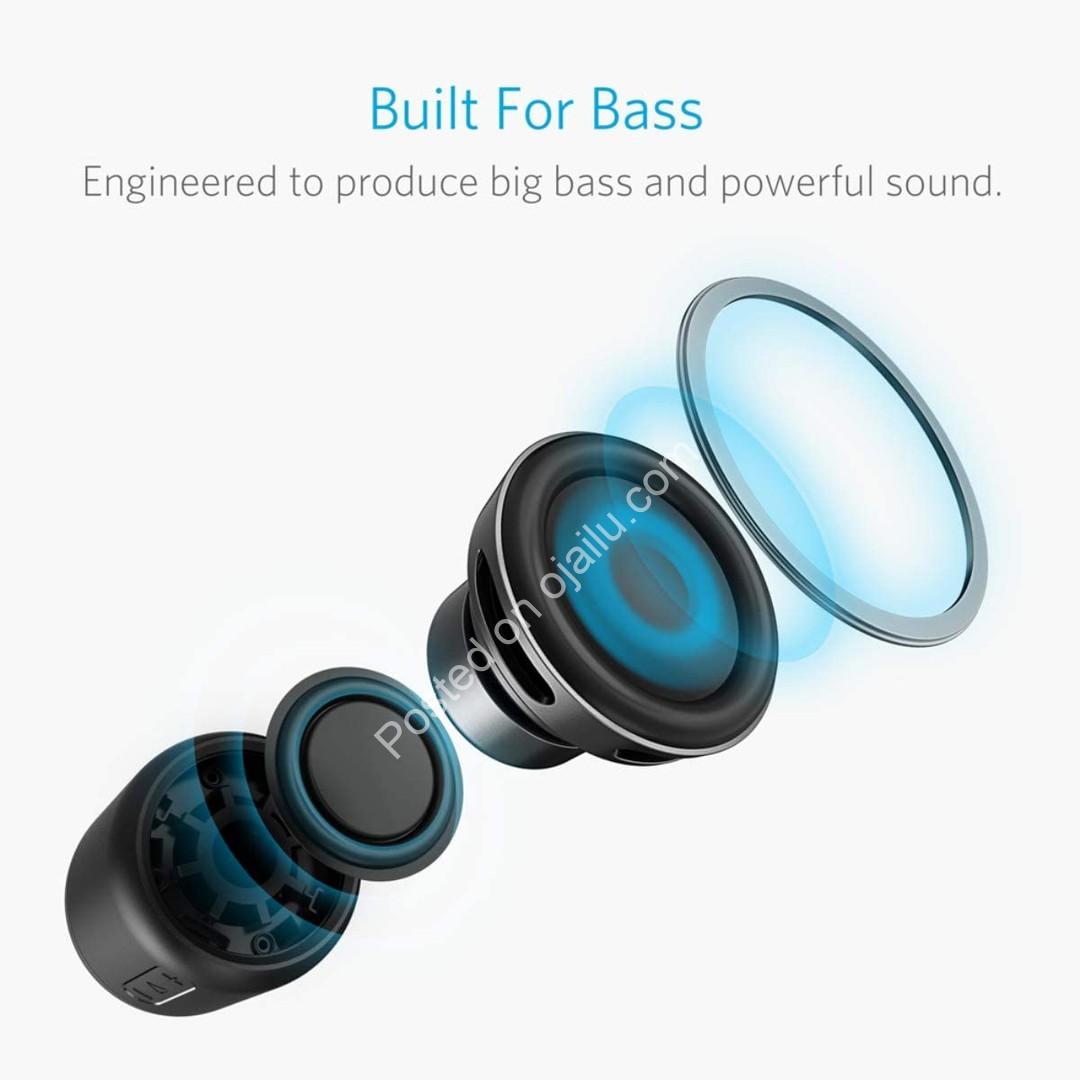 Anker Soundcore Mini: Rich Bass, 15-Hour Playtime, Ultra-Portable