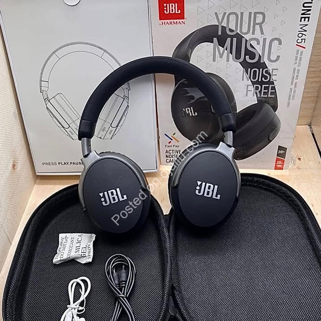 JBL TUNE M65: Immersive ANC & 40-Hour Power