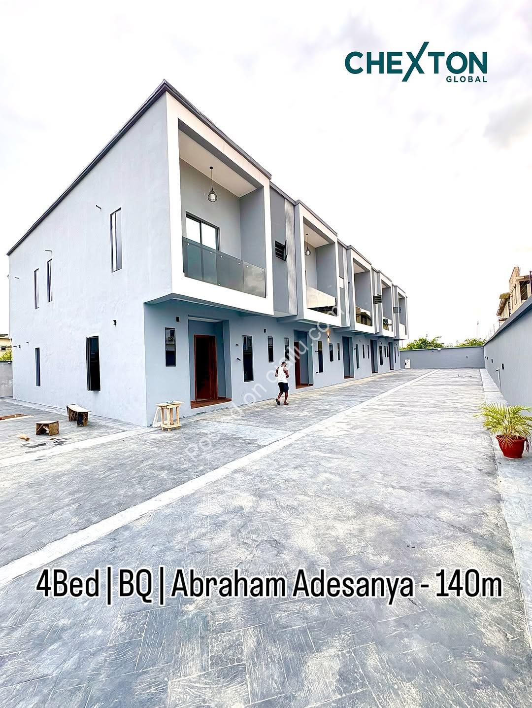 Brand New 4-Bed Terrace with BQ in Secure Ajah Estate