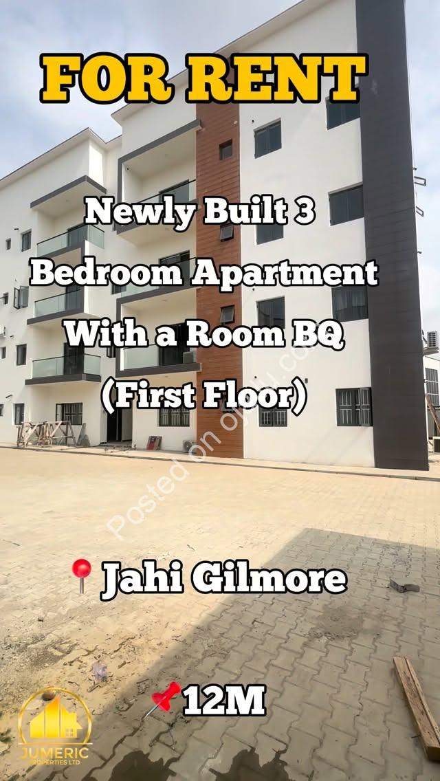 Newly Built 3BR with BQ in Serene Abuja