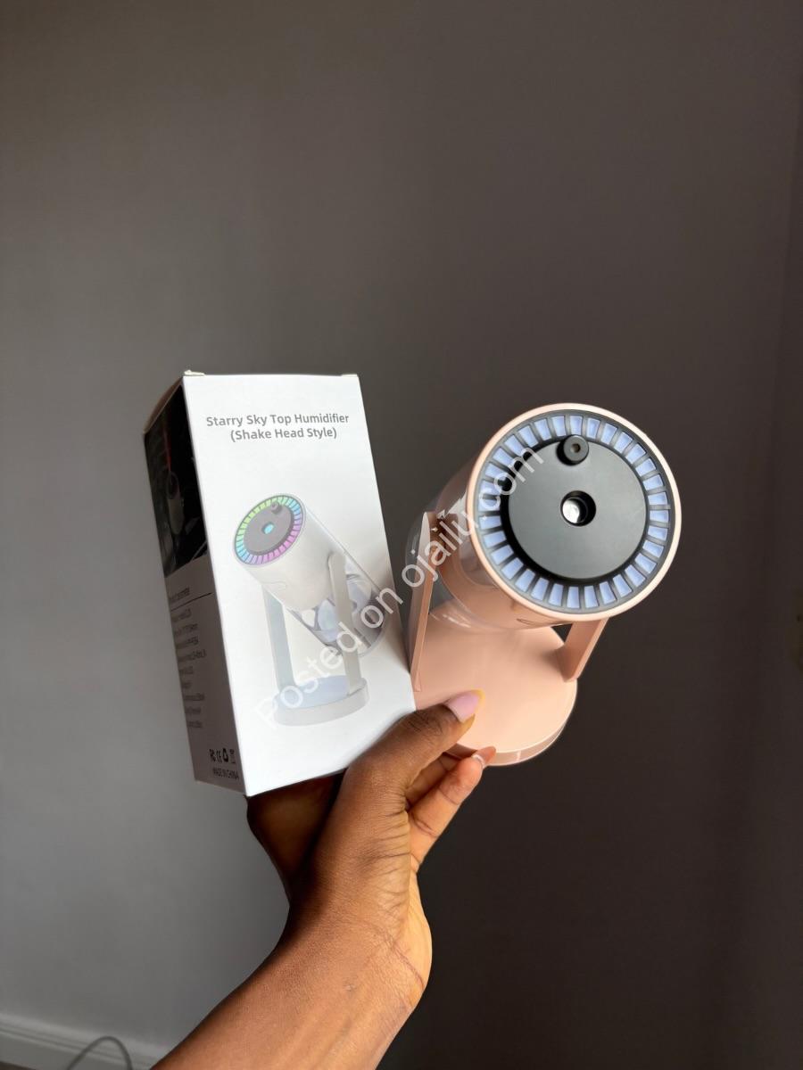 Starry Sky Humidifier: Mood Lighting & Hydrated Air