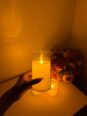 Cozy Glow, Zero Risk: 3-Pack LED Candles