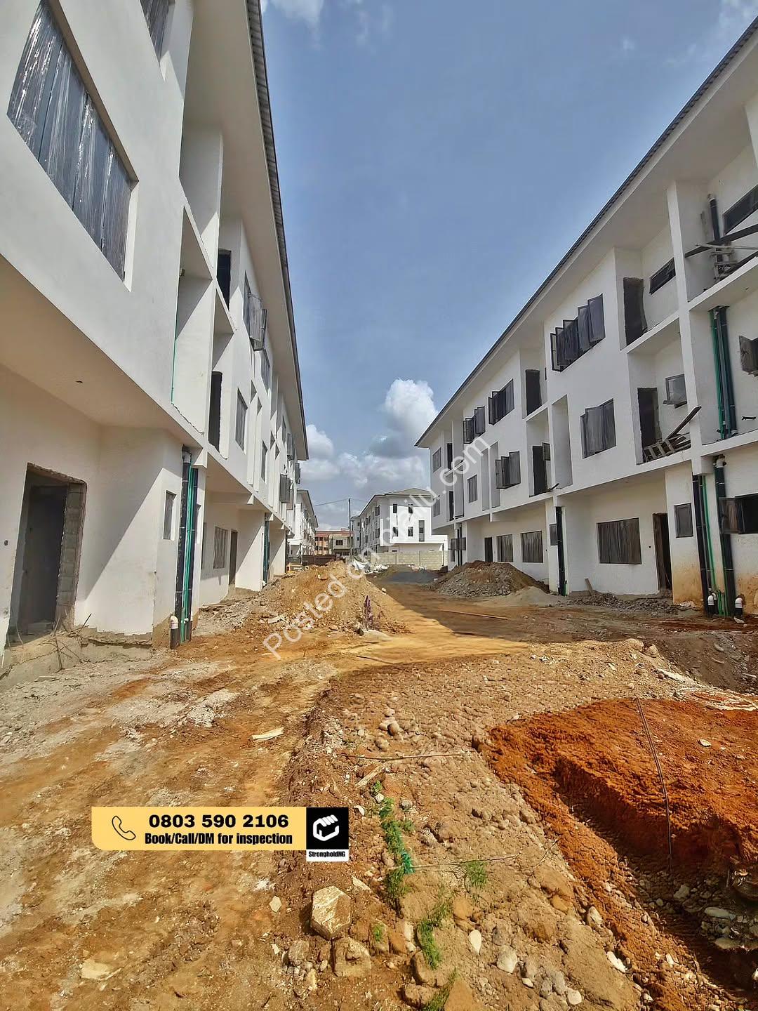 Modern 4-Bed Terrace Duplex with BQ in Opebi Estate