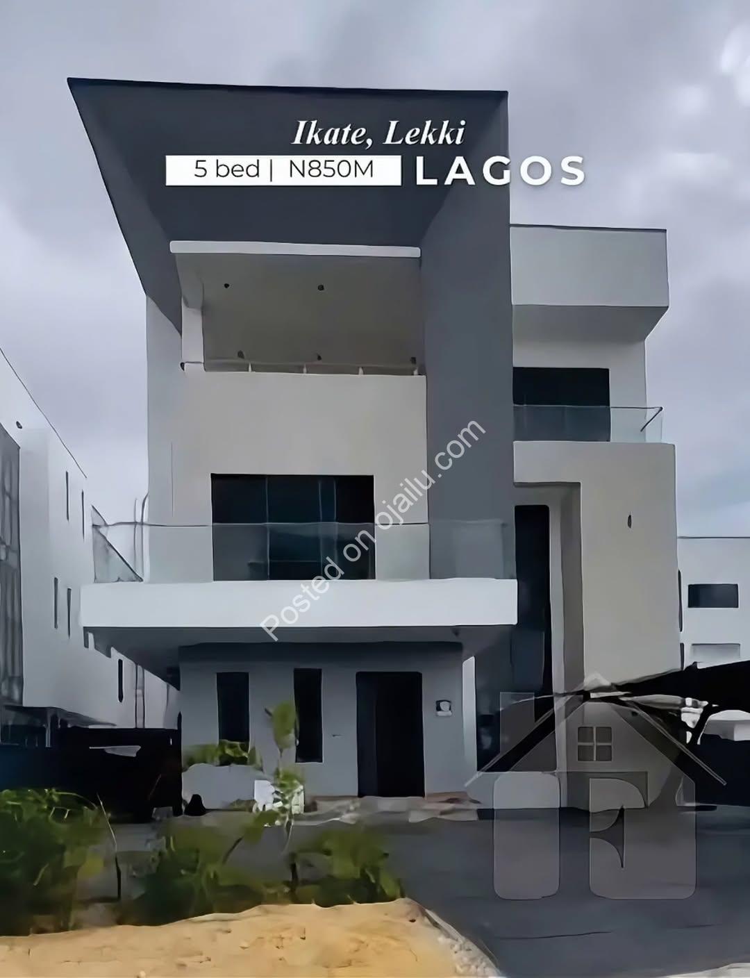 Lekki’s Ultimate 5-Bedroom Haven with Cinema & Pool