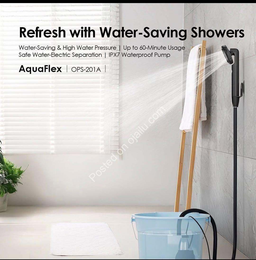 Oraimo AquaFlex: Your Portable Shower Powerhouse