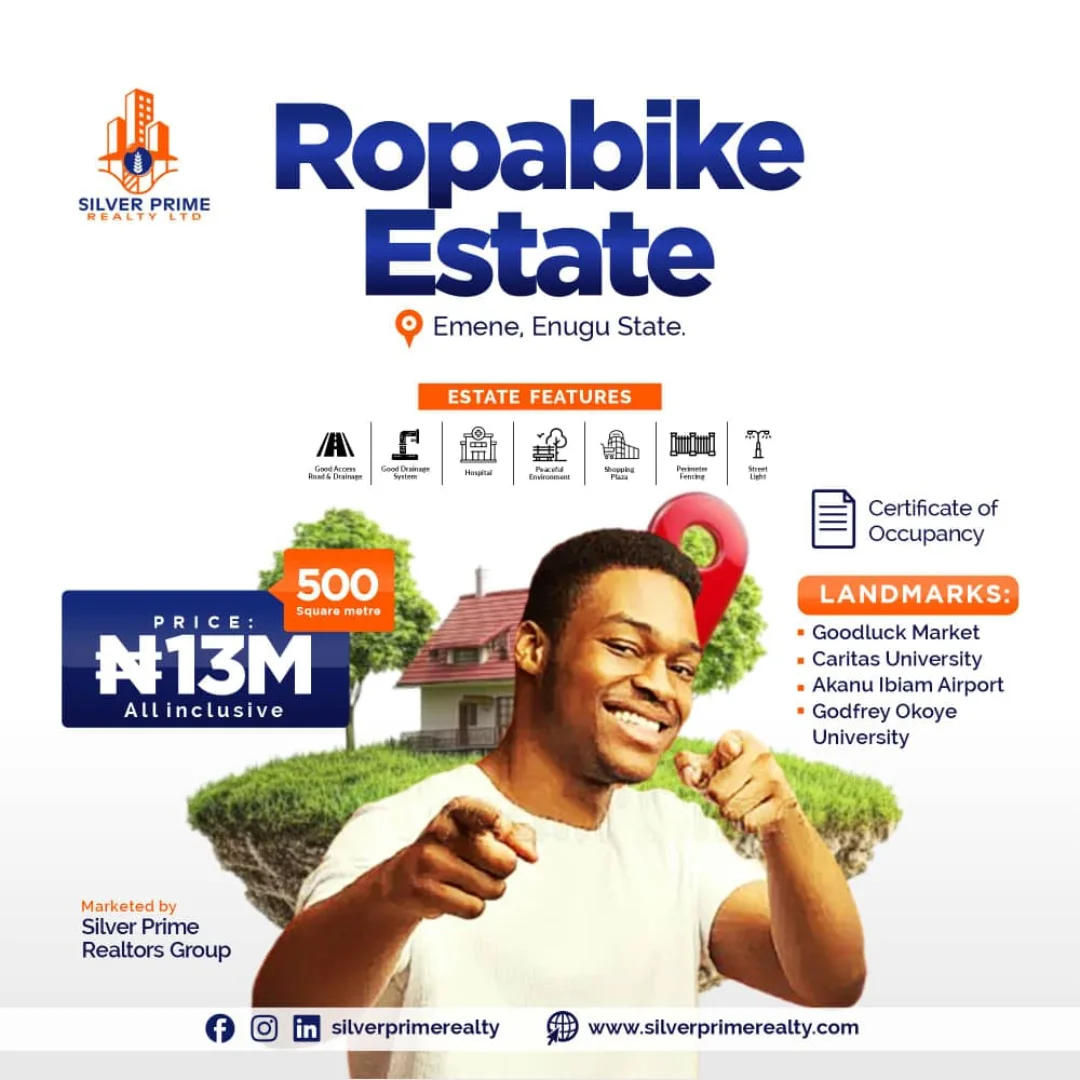 Own Your Dream Plot in Enugu’s Elite Estate
