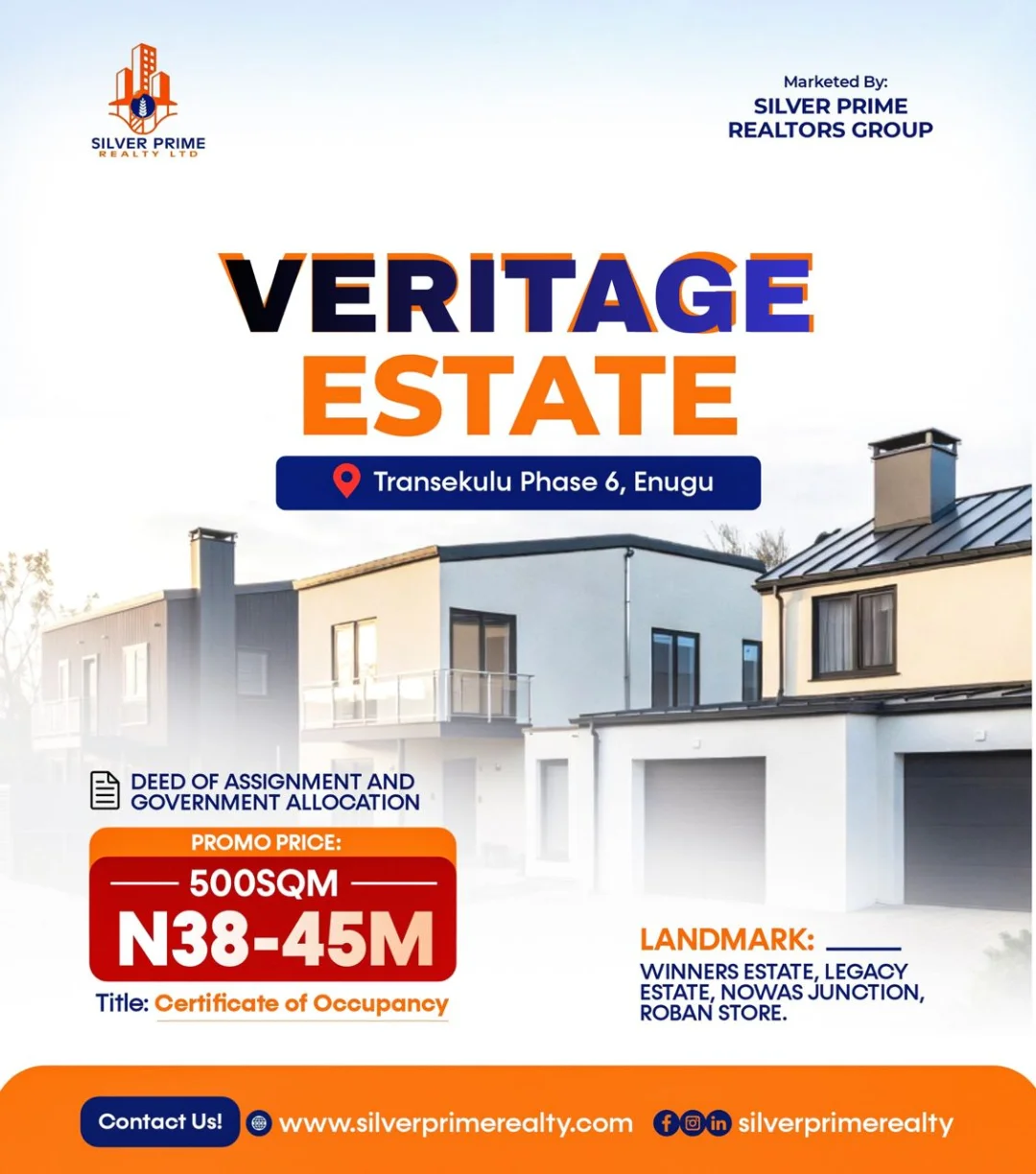 Own Your Future in Enugu’s Premier Estate