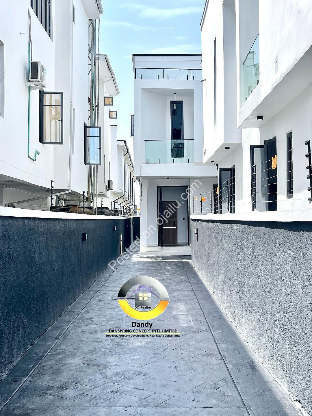 Lekki’s Newest 4-Bedroom Haven with BQ