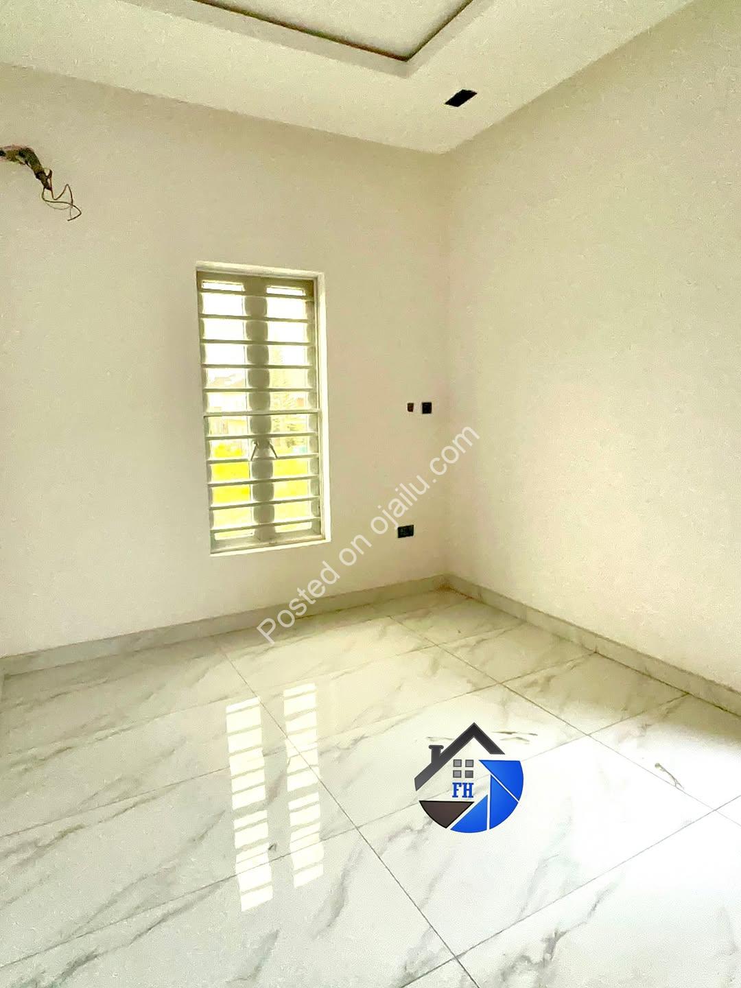 Elegant 5-Bedroom Duplex with Pool & 8-Car Parking in Ajah