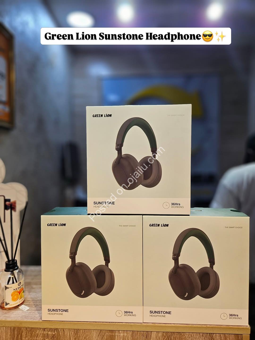 Green Lion Sunstone Headphones: Premium Sound, Unbeatable Price!