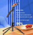 Elevate Your Content: 7ft Bluetooth Tripod for Pro Shots