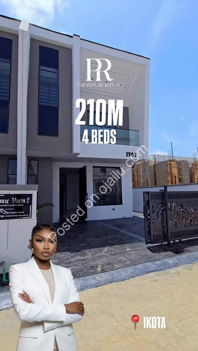 Ikota’s Finest: 4-Bed Semi-Detached Duplex