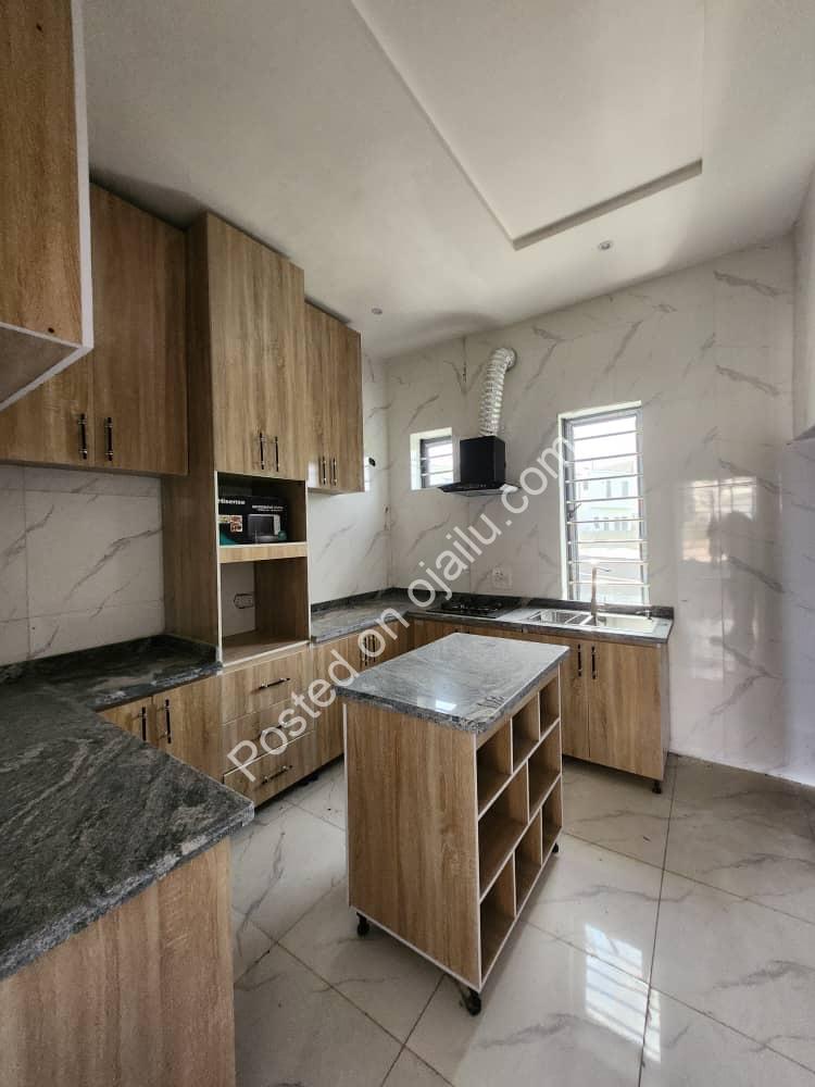 Spacious 2-Bed Terrace with Private Compound in Sangotedo