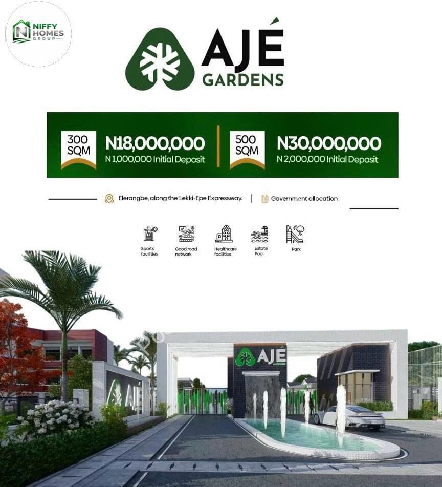 Secure Your Future in Ajé Gardens