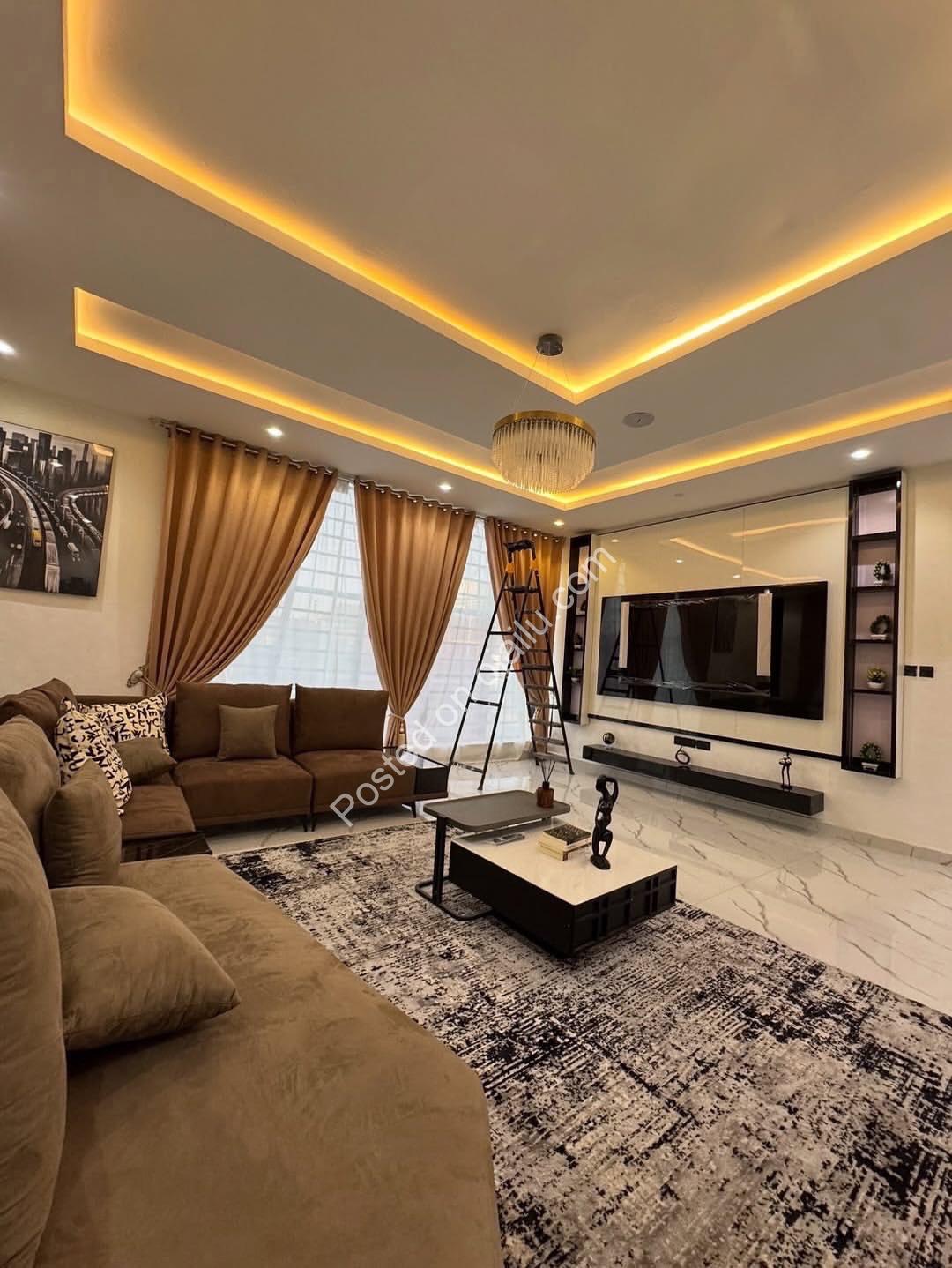 Elegant 5-Bed Duplex with Resort-Style Pool & Smart Features