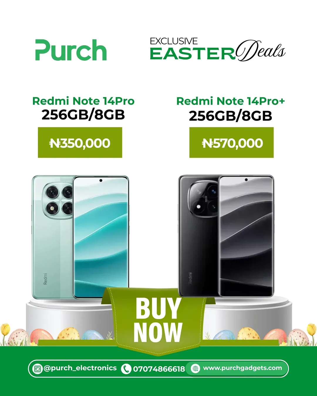 Easter Speed & Space: High-Performance Smartphones from ₦84K