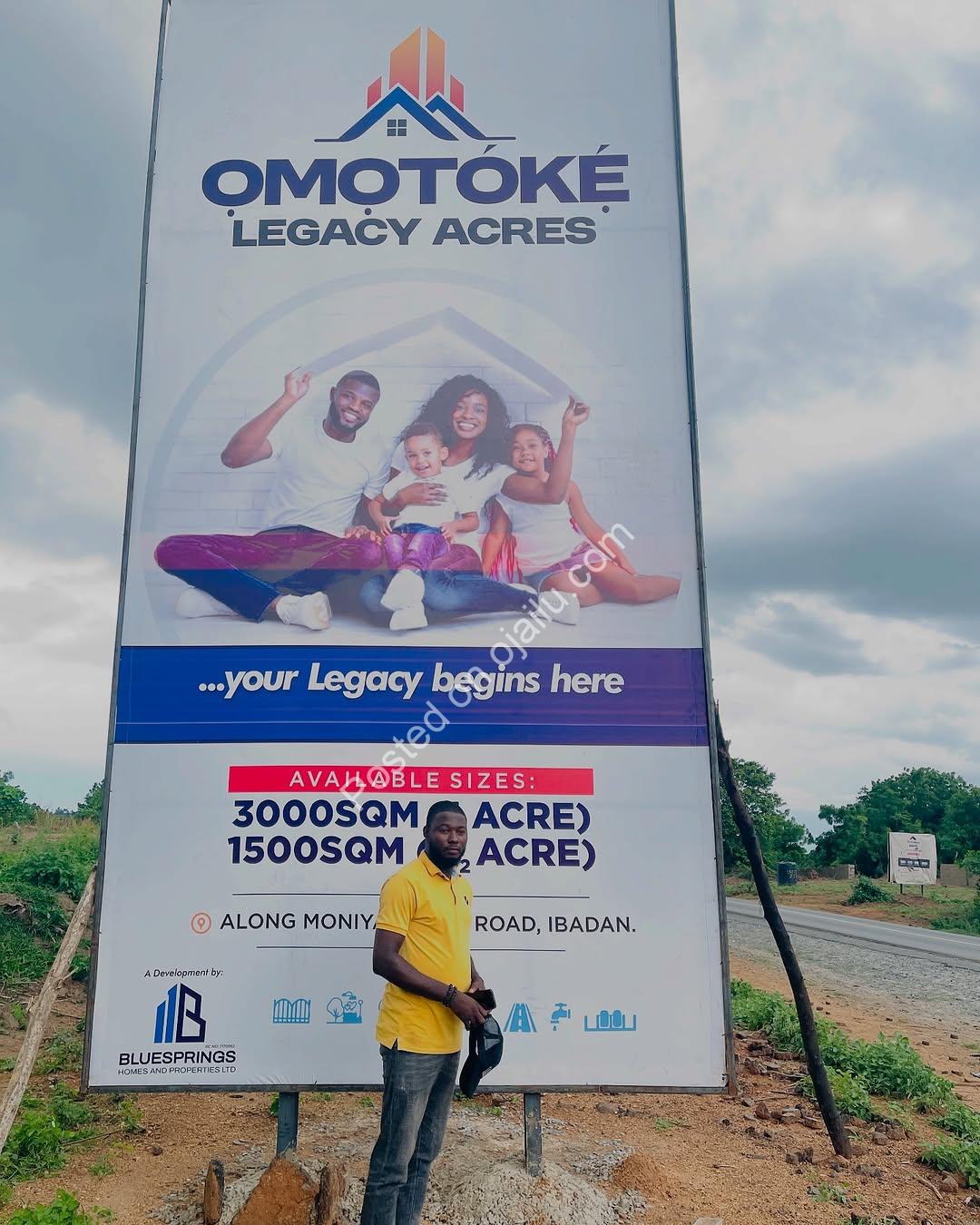 Secure Your Legacy: Prime Acres on Moniya-Iseyin Road