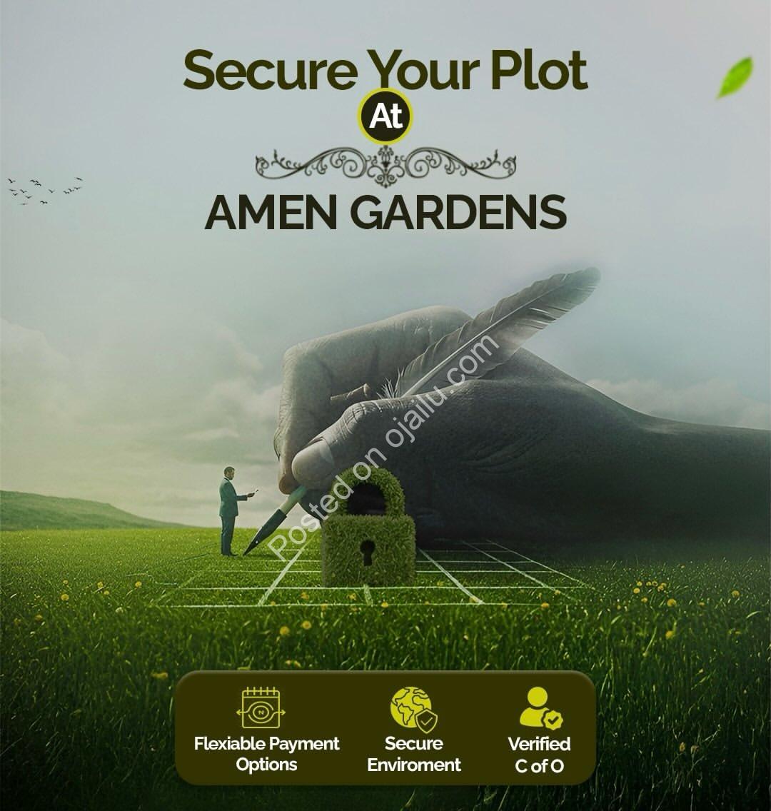 Amen Gardens: Secure Your Coastal Road Plot Today