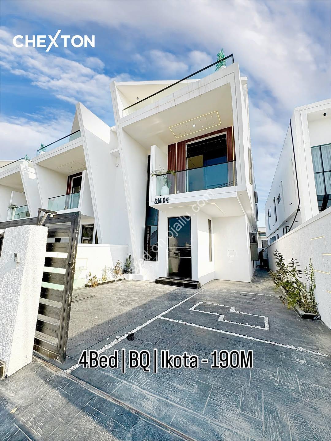 Brand New 4-Bedroom Haven in Ikota’s Premier Estate