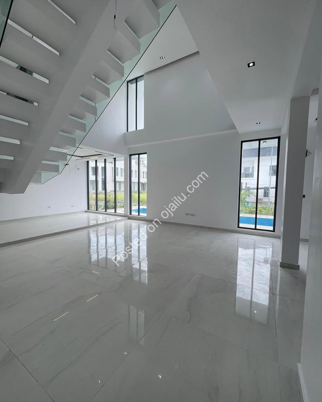 Luxury 5-Bed Duplex with Cinema & Pool in Ikate