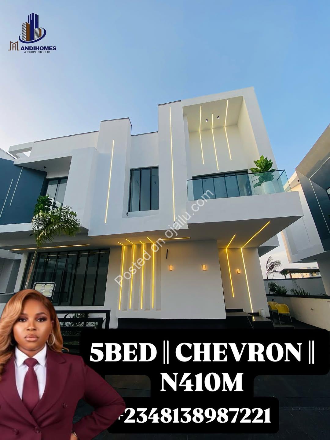 Elegant 5-Bedroom Haven in Prestigious Chevron