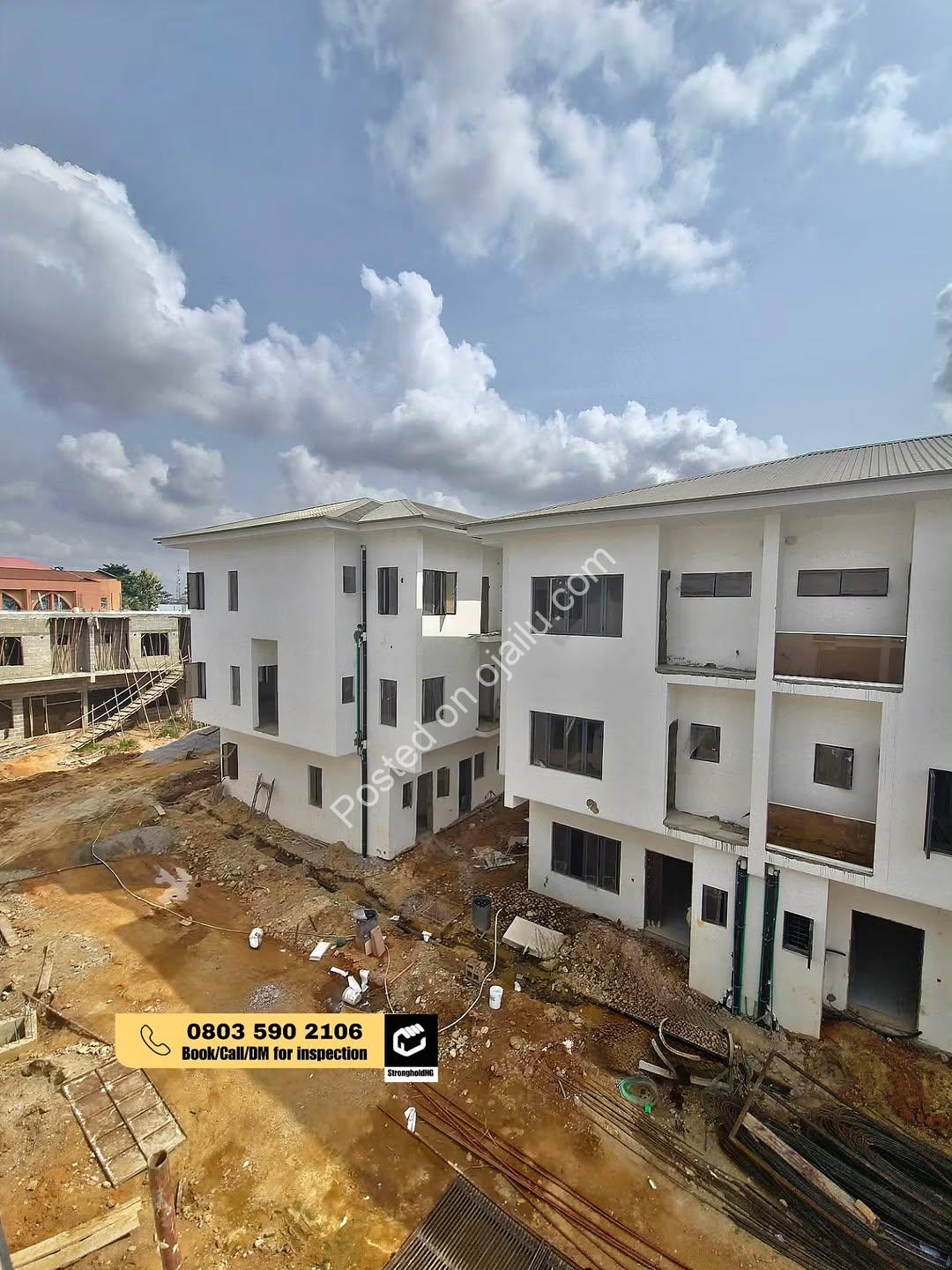 Modern 4-Bed Terrace Duplex with BQ in Opebi Estate
