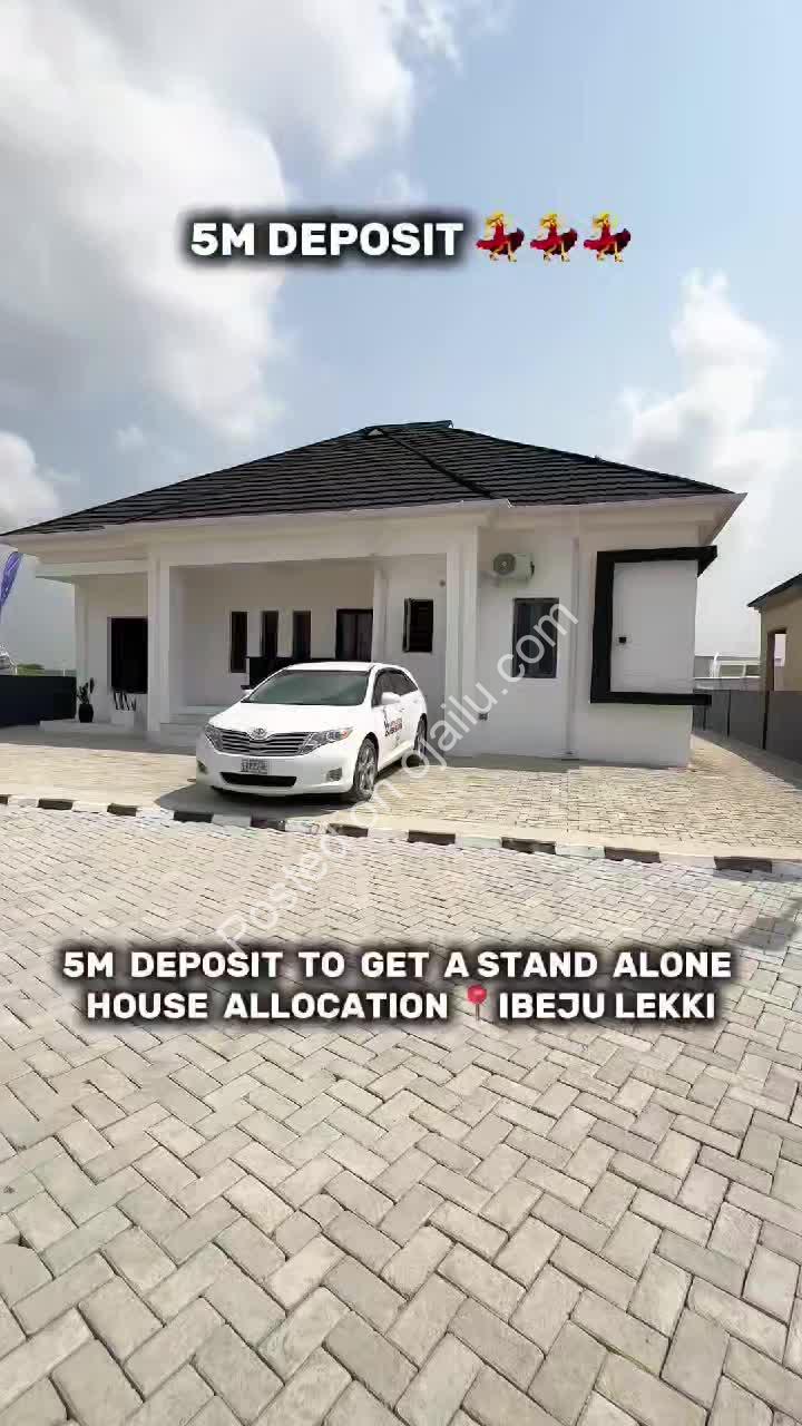 Your Dream Bungalow Awaits in Ibeju-Lekki