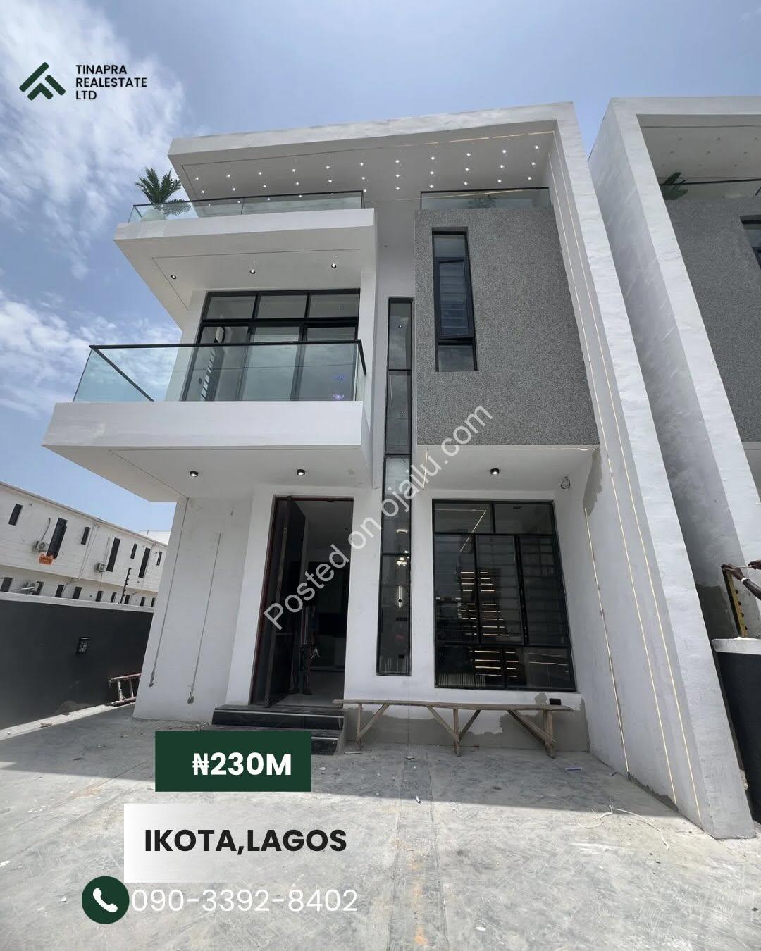 Lekki’s Finest: 4-Bedroom Duplex with BQ in Secure Estate