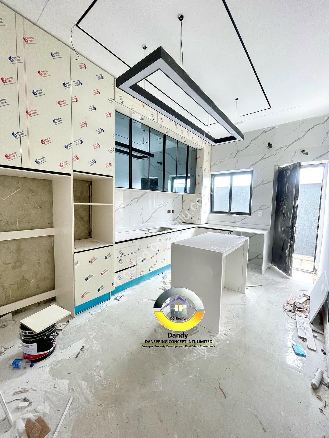 Lekki’s Newest Contemporary 4-Bedroom with BQ & Luxury Finishes