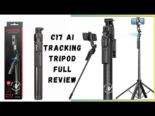 C17 AI Face-Tracking Tripod: Shoot Hands-Free, 360° Auto-Rotation