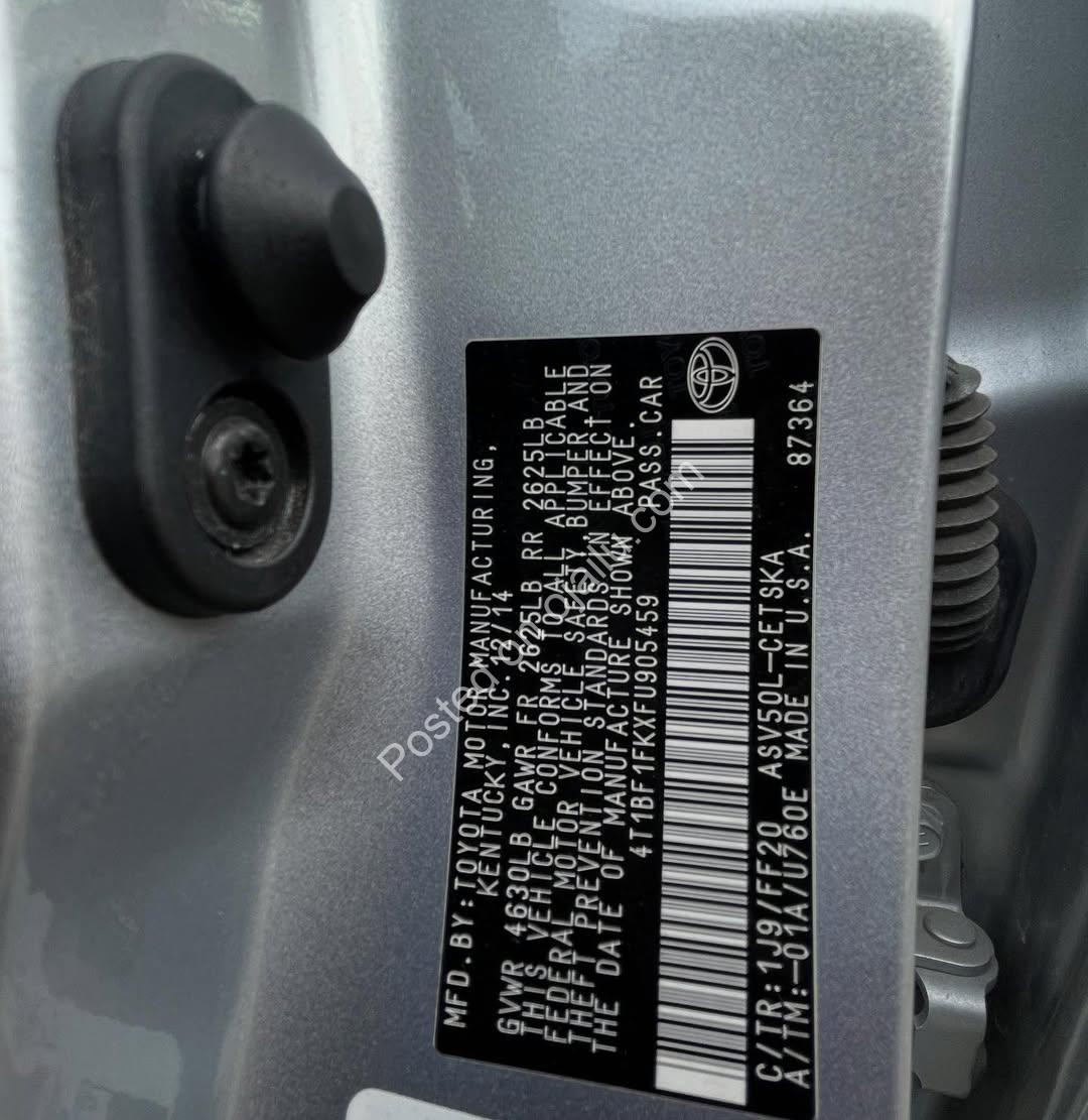 Elite 2015 Camry SE: Sunroof + Reverse Camera, Just in!