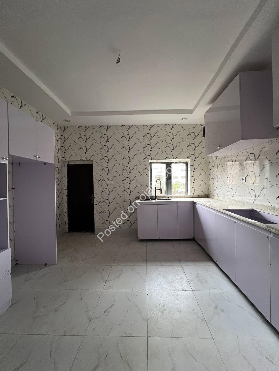 Spacious 4-Bed Terrace with Rooftop Gazebo in Wuye