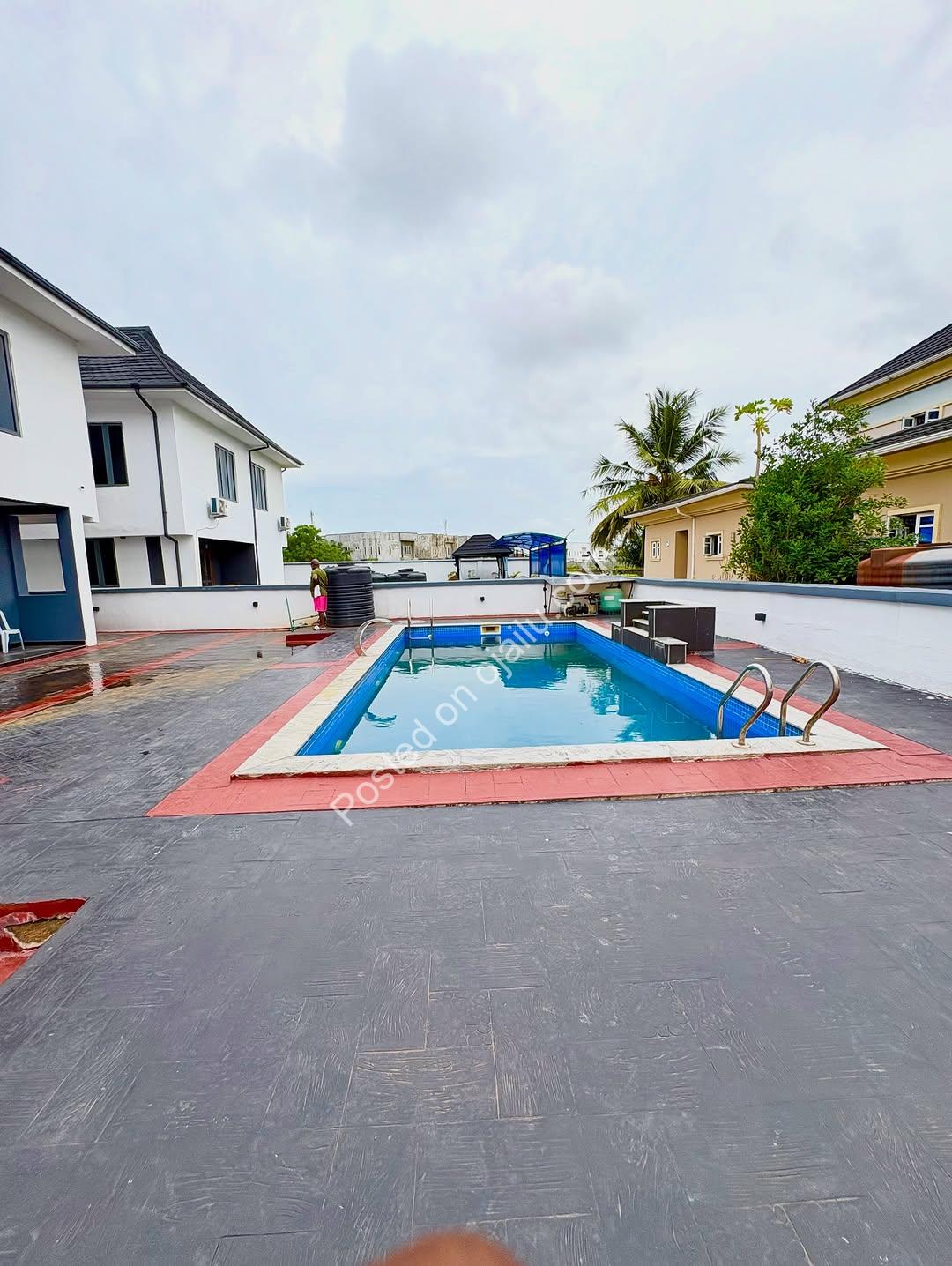 Ultimate 6-Bedroom Estate with Cinema & Pool in Ajah