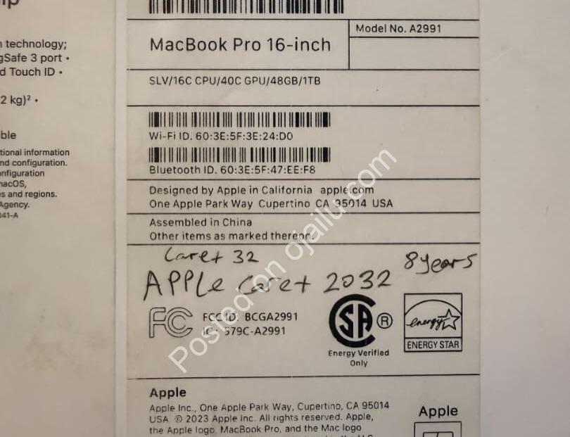 Unleash Power: 2024 MacBook Pro M3 Max, 48GB RAM, AppleCare+ 2032