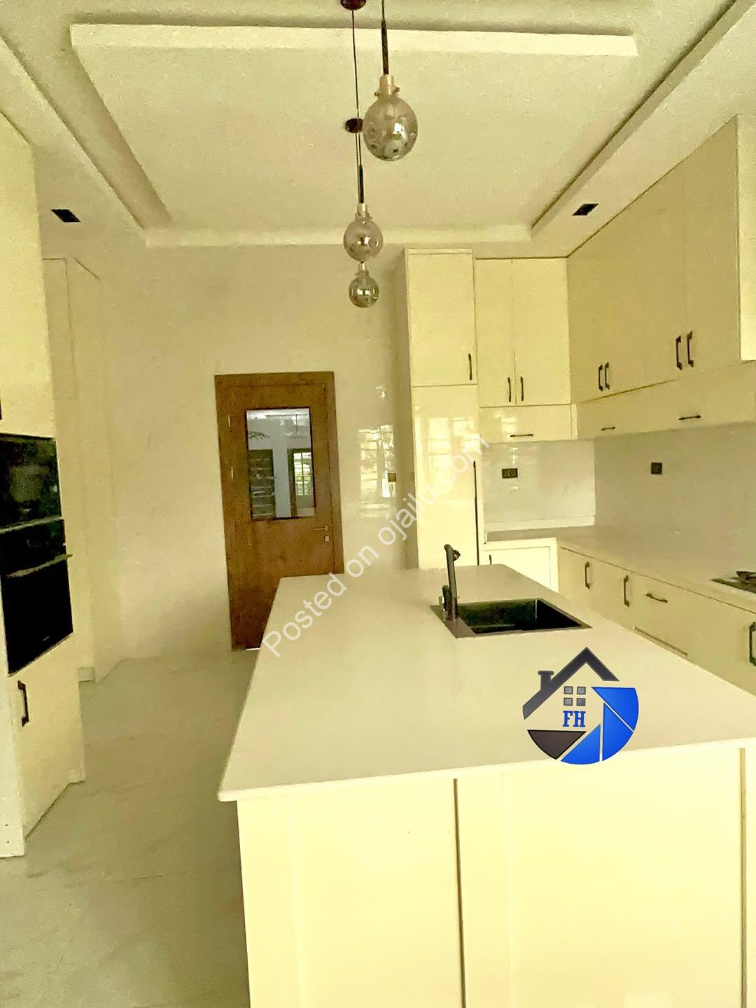 Elegant 5-Bedroom Duplex with Pool & 8-Car Parking in Ajah