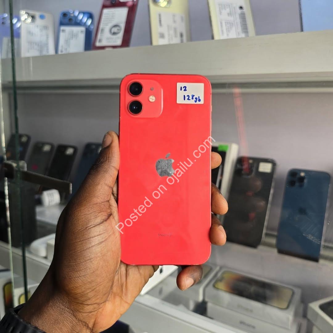 Stunning Red iPhone 12 | 100% Battery | Free Gifts!