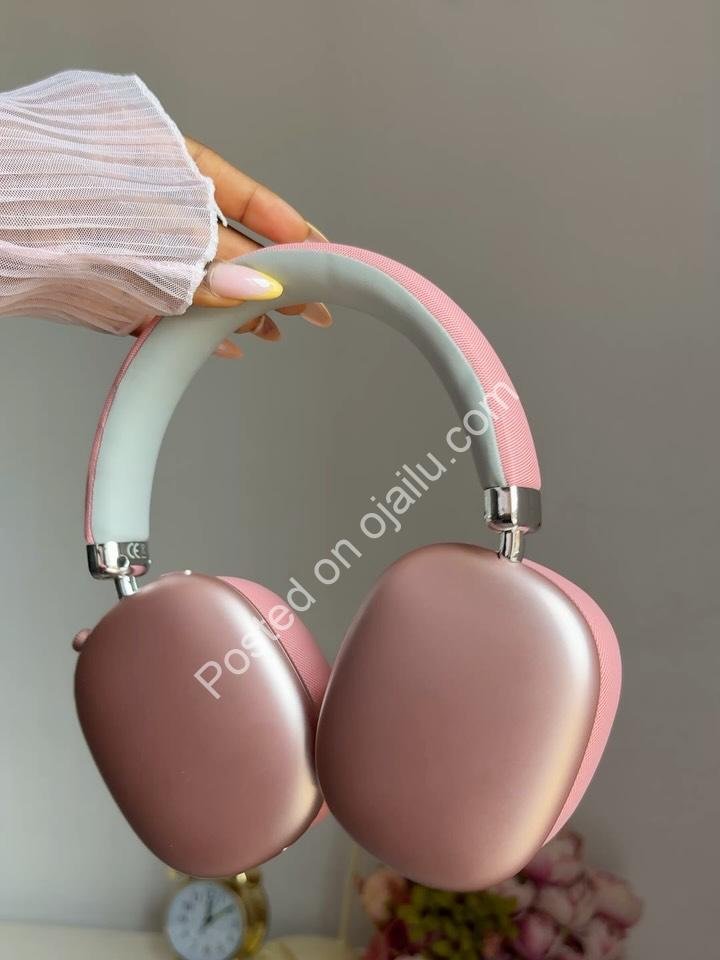 Pink & Black Premium Headphones – Elevate Your Sound!